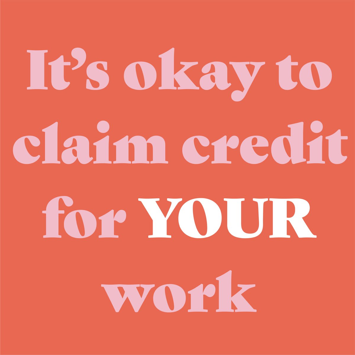Claim credit for your work! Be proud of your ideas! 💡#WomenInCS #WomenInSTEM