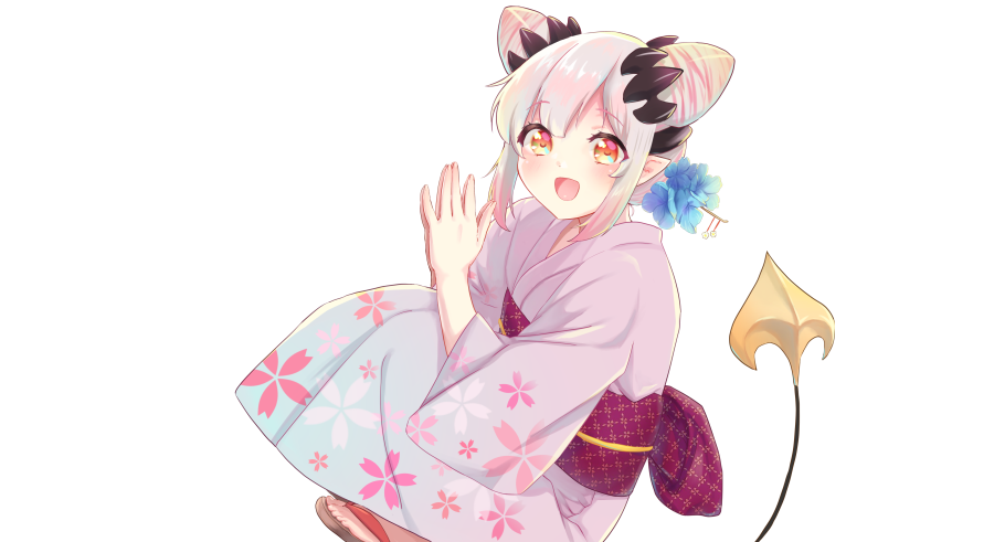 パトラちゃんと夏祭りデート のイラスト完成 頑張ったわ でもまだ終わ 紙かぼちゃのイラスト