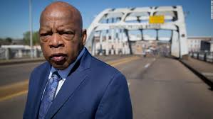 "The passing of John Lewis deprives the United States of its foremost warrior in a battle for racial justice... Americans — and particularly his colleagues in Congress — can best honor his memory by picking up where he left off."

From an <a href="/nytimes/">The New York Times</a> editorial 7/17/20 #johnlewis