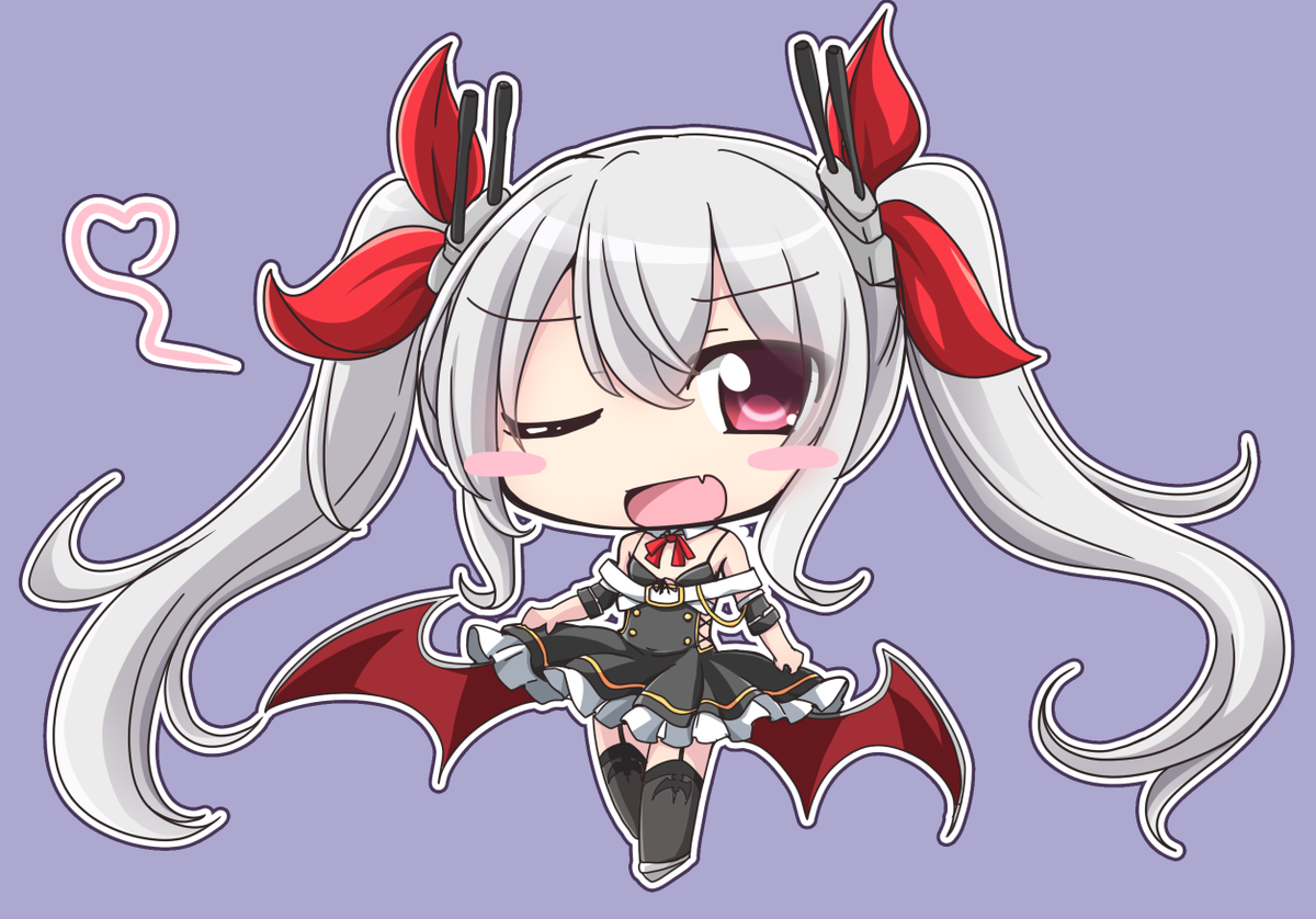 アズレン ヴァンパイアちゃん ちゅーちゅーかわいい 計画艦のため稼いでもらってます アズ Geo Fanboxはじめましたのイラスト