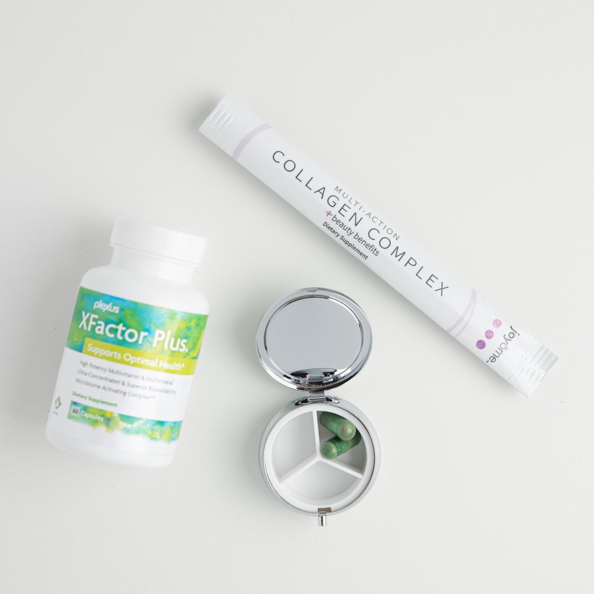 PlexusWorldwide's tweet image. Great health takes team effort. 🤩🤝 No matter how often you’re on-the-go, remember that your health and skincare are important!✈️✨ #XFactorPlus #CollagenComplex bit.ly/ShopPlexusProd…
