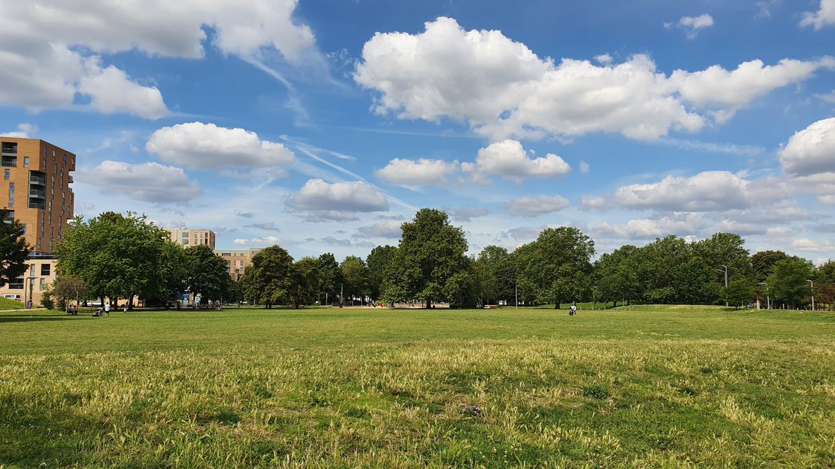 Fordham Park, tucked behind New Cross