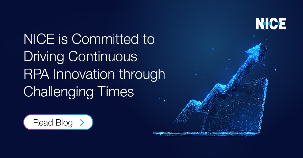 NICELtd's tweet photo. Even in challenging times, NICE is committed to driving continuous robotic #processesautomation innovation. Oded Karev, NICE's VP of Advanced Process Automation Solutions shares his vision and outlines how we can help give your remote operations a boost >>
https://t.co/TJm954WTTy https://t.co/TPTVRABJLW
