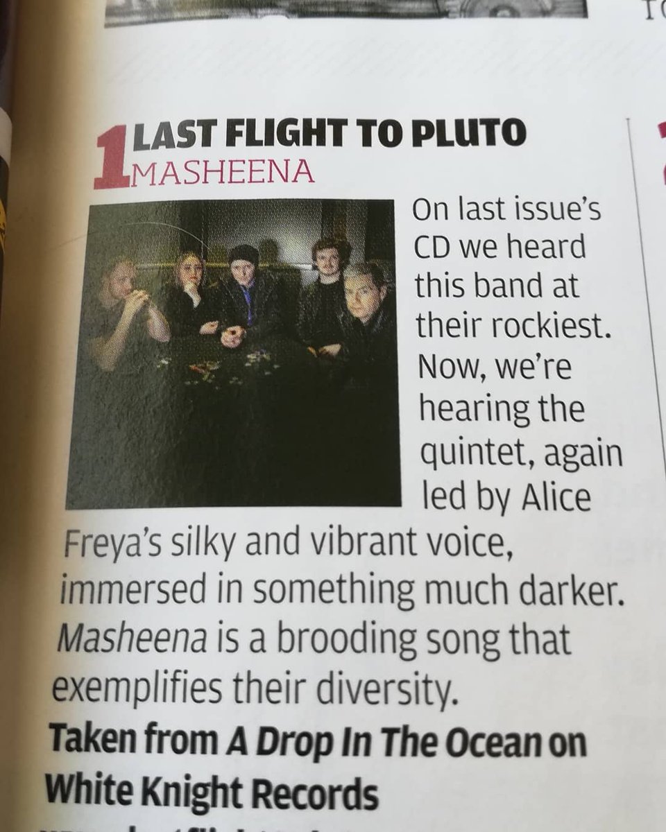 flight_pluto's tweet image. A massive thank you to Prog 
Just picked up my copy of the mag.
So happy that Last Flight To Pluto have a track on the enclosed CD. ❤️
Also picked up Classic Rock and we get a mention in there too. 
WOW! @StevenWilsonHQ @PorcupineTree @_DeepPurple @ProgMagazineUK @ClassicRockMag