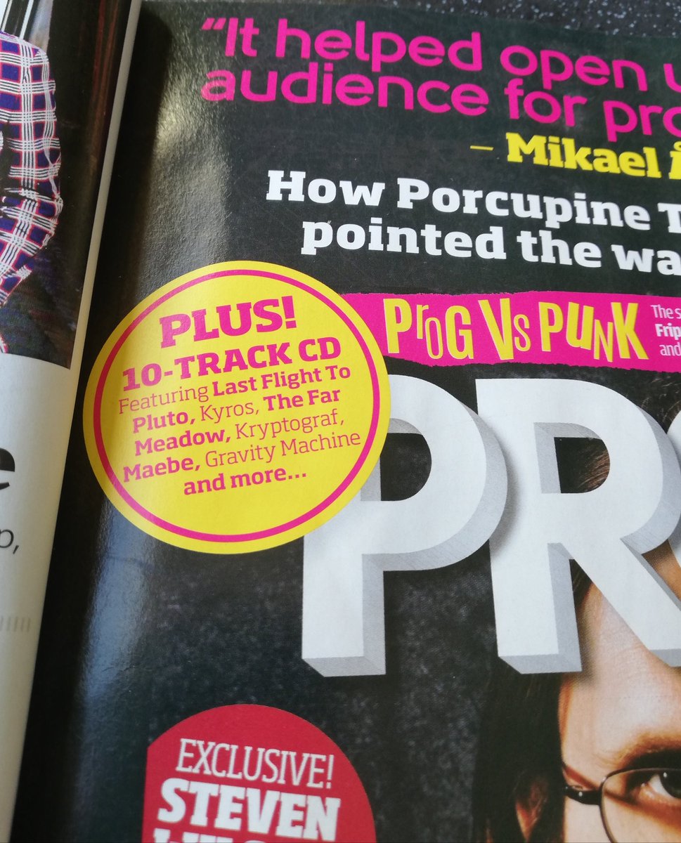 flight_pluto's tweet image. A massive thank you to Prog 
Just picked up my copy of the mag.
So happy that Last Flight To Pluto have a track on the enclosed CD. ❤️
Also picked up Classic Rock and we get a mention in there too. 
WOW! @StevenWilsonHQ @PorcupineTree @_DeepPurple @ProgMagazineUK @ClassicRockMag