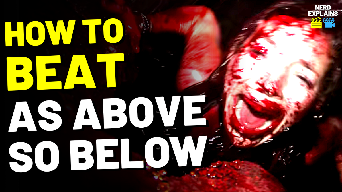 Nerd_Explains's tweet photo. If your friend wanted you to join them to explore the gates of hell underneath the #catacombs, what would you do?

In this video, we'll attempt to beat the hell caves in, As Above, So Below. 

Check it out: https://t.co/1noBGVR9GV

@PerditaWeeks #BenFeldman @EdwinHodge https://t.co/nUmEoLBhxr