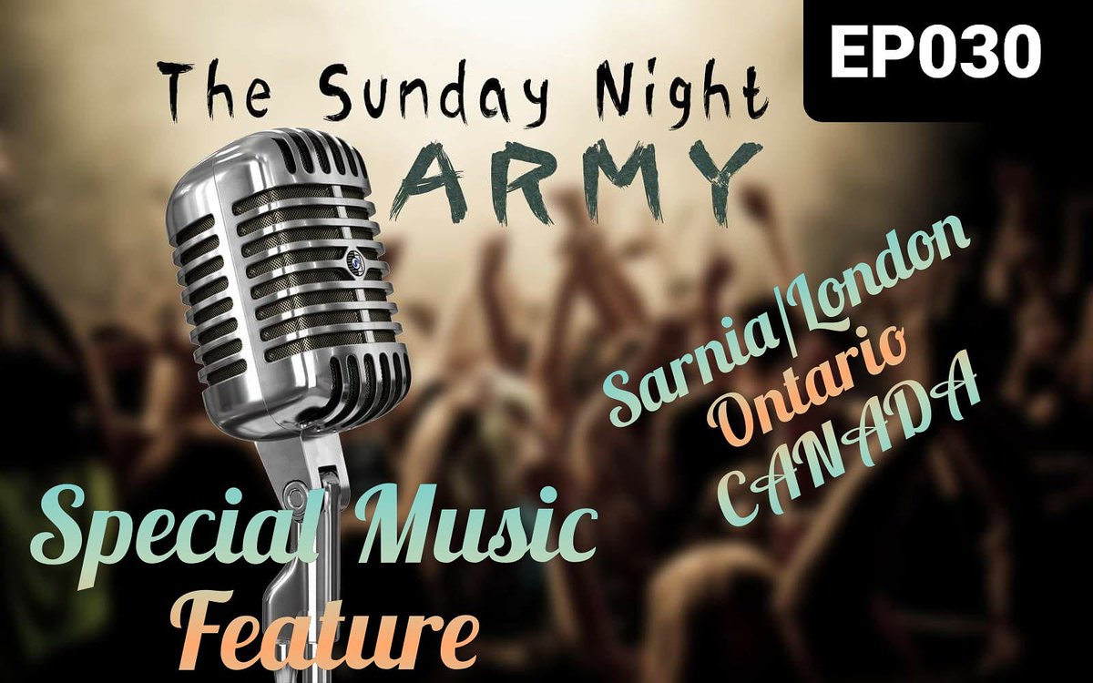 🚨New Episode Alert🚨
Special Musoc Features!
<a href="/circleTheCityCA/">CIЯCLΞ ΓHΞ CIΓУ</a> <a href="/RFD_Band/">Running From Daylight</a> 
Beer Store Money and Social Distance Band
💥
Anchor
anchor.fm/thesundaynight…
Apple
podcasts.apple.com/us/podcast/the…
Spotify
open.spotify.com/show/7k7KVAhMR…

#sundayvibes #podcast #yqg #sarnia #LondonOn #music #Independent