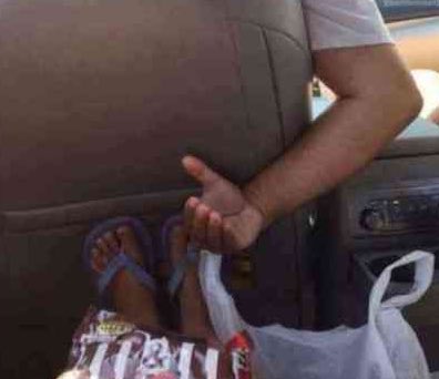 SteadyIsFlying's tweet photo. My dad when I opened up a bag of candy in the backseat of the car https://t.co/cWGCvNDmiR