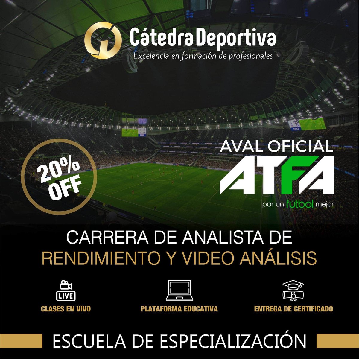 CateDeportiva's tweet photo. ¡Estudiá desde tu casa! 🏠
Inscripciones abiertas, comienzo en septiembre del 2020.

Más info en https://t.co/2yropii17v https://t.co/x93wBMIoNa