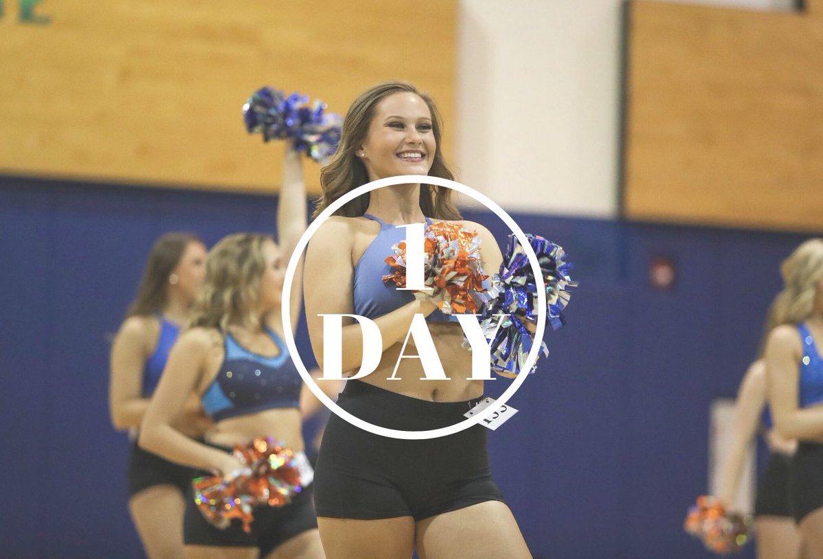 Who else is THIS excited about auditions?! Registration closes in 1️⃣ DAY! 💃🏼🐊 #GoGators