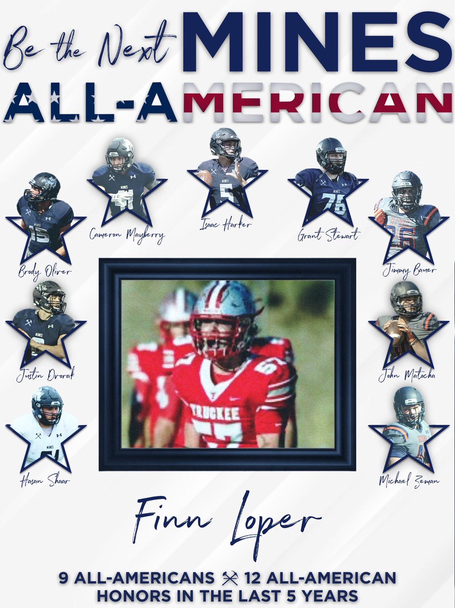 FinnLoper's tweet photo. Excited to meet the Mines Football Crew! One of the best schools in the Country and Fire Football @MinesFootball @madbacker56 thanks for the sweet edit https://t.co/KiIqxnro9S