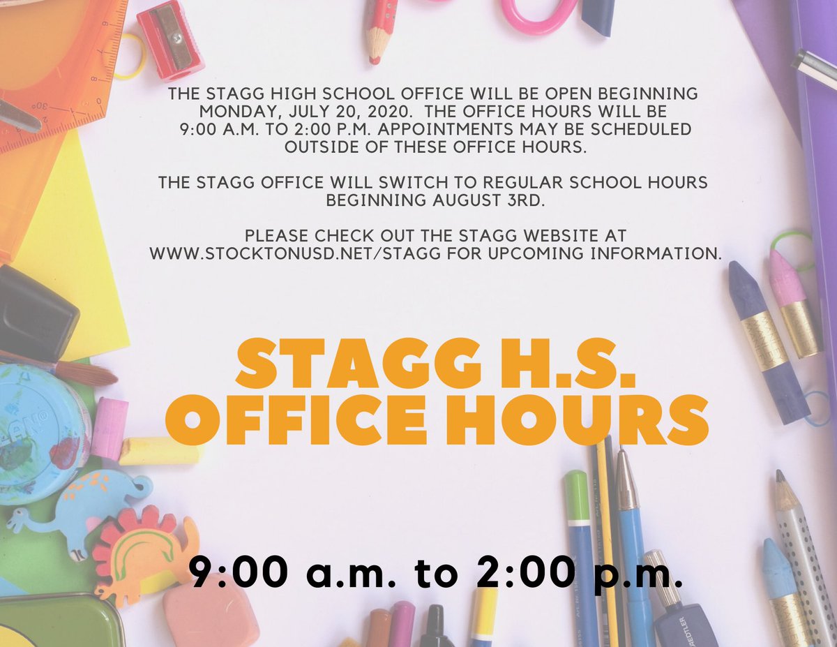 Stagg High School tweet media