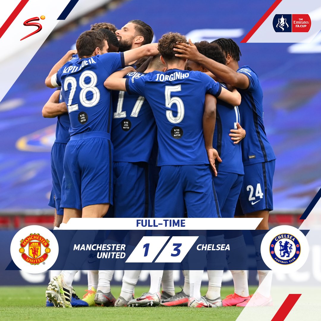 DStv's tweet photo. Congratulations @ChelseaFC for making it to the #FACup final!🔥🔥 Now the question is, are @Arsenal ready for Chelsea? 😉⚽️ #MUNCHE https://t.co/HfNSjZK4kS