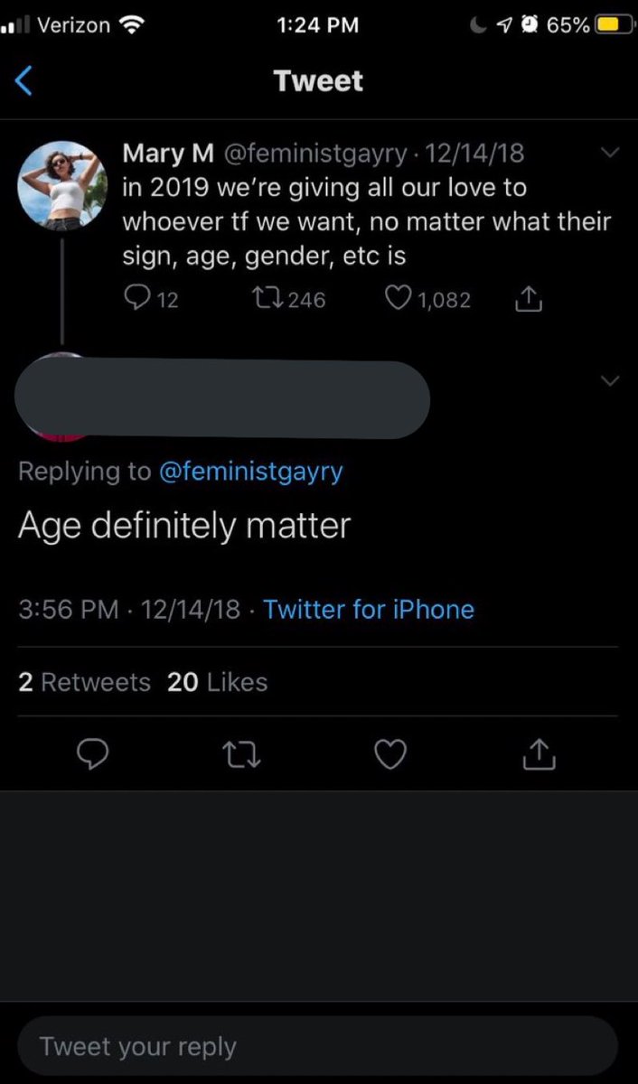 here are two more tweets of hers regarding age that a lot of people found distasteful.