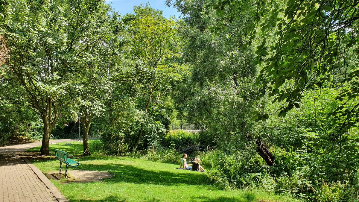 I can't believe I haven't been to this park before – it's fantastic. I'll be coming back to explore more.The park has green fingers which reach out into the surrounding housing estates.