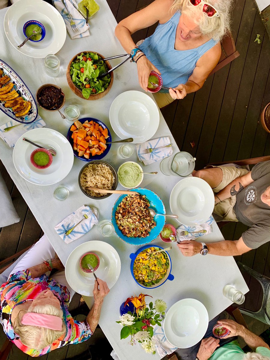 Birthday dinner for Ann. Fun, intimate, Esselstyn family gathering.