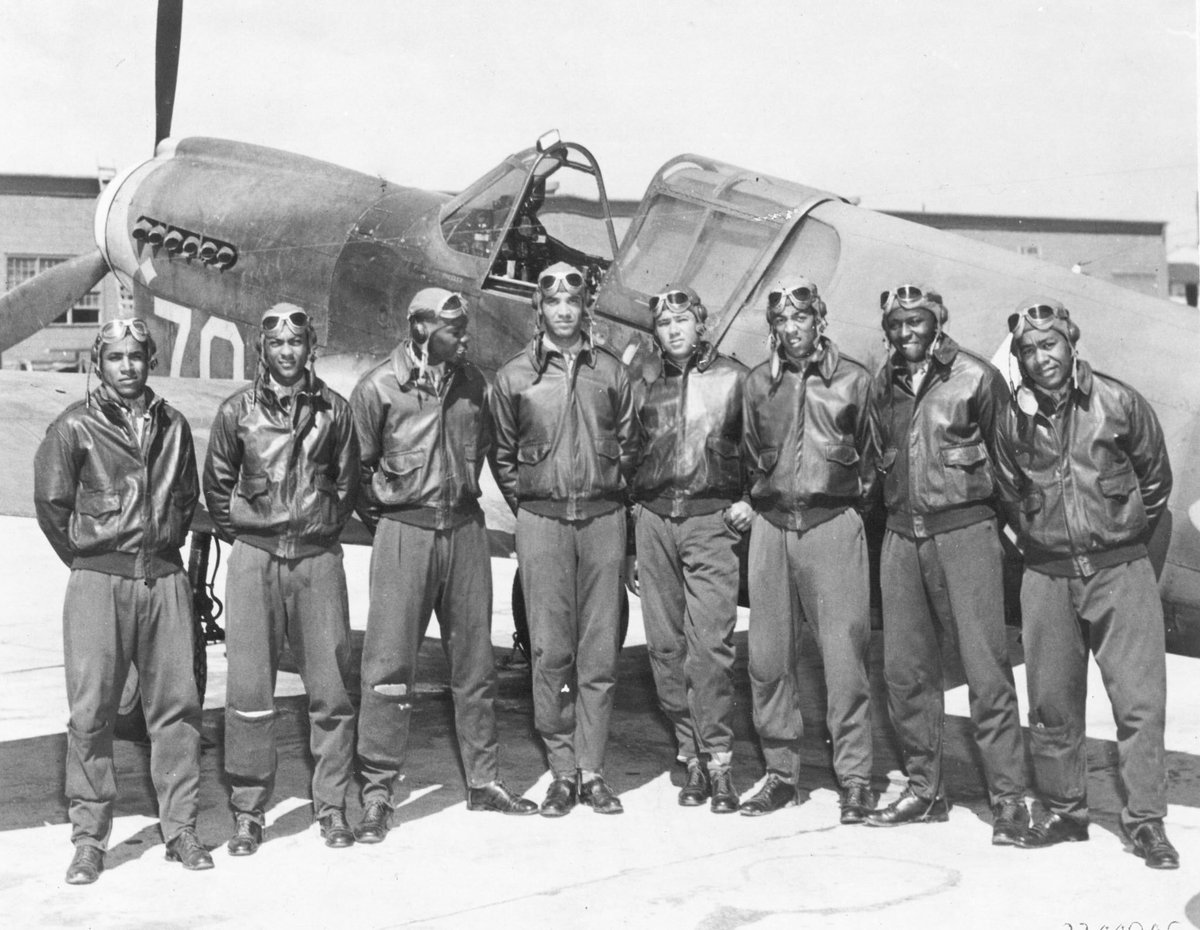 MoorInformation's tweet photo. July 19, 1941 — First U.S. Army flying school for Black cadets dedicated at Tuskegee, Alabama. https://t.co/fFu00ORdRR