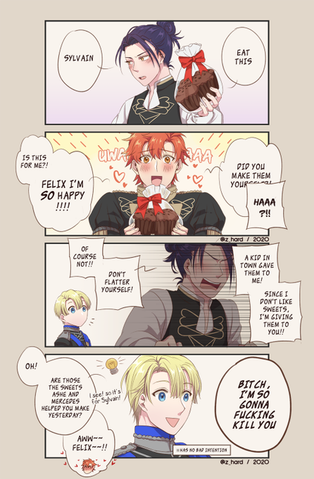 【シルフェリ】Friends be like that sometimes. 