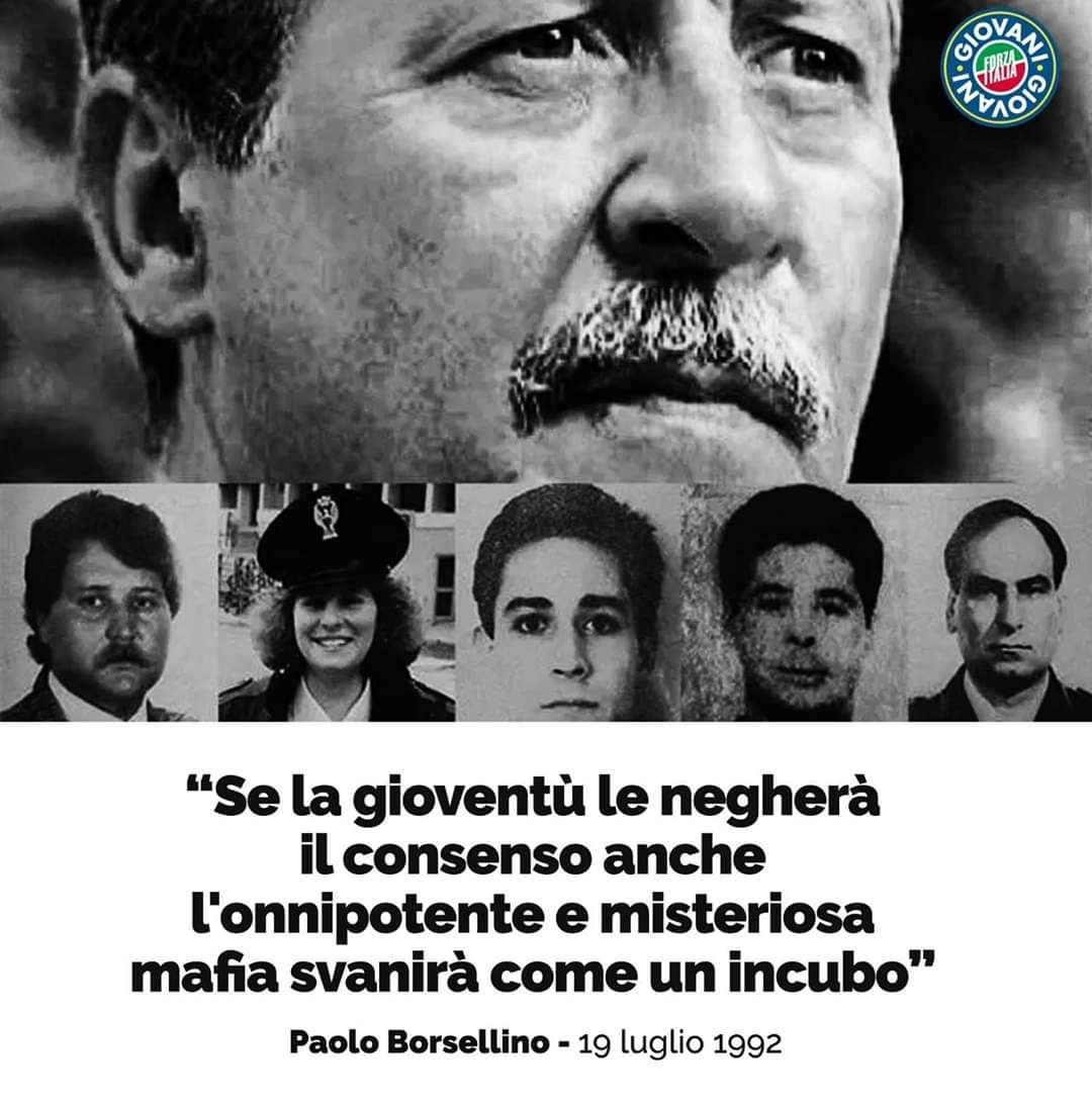 Il 19 luglio del 1992, in via D’Amelio a Palermo, il giudice Paolo Borsellino e gli agenti della sua scorta vennero barbaramente assassinati dalla mafia. 28 anni dopo le loro idee e i loro valori sono ancora qui, più forti e attuali che mai.