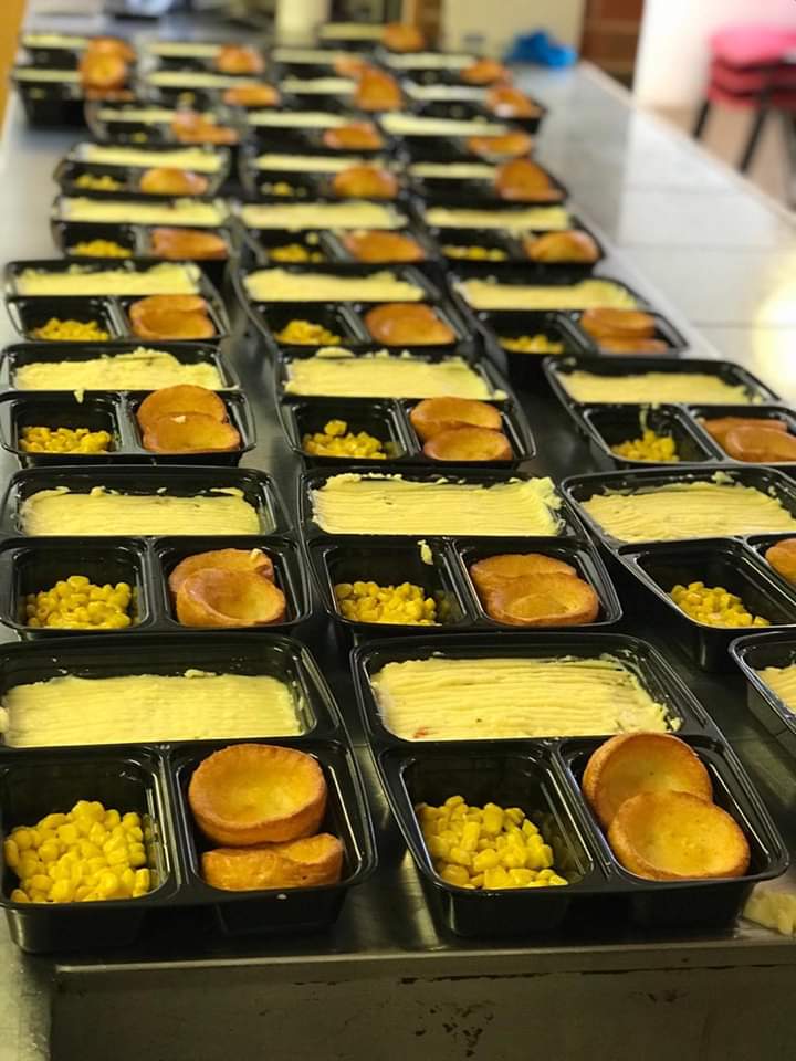 Amazing team! Produce over 150 meals every week for the most vulnerable in our community. 
<a href="/CastleCavendish/">Castle Cavendish</a> <a href="/NatEmergTrust/">National Emergencies Trust</a> <a href="/TNLComFund/">The National Lottery Community Fund</a> <a href="/nottscommf/">Forever Notts</a> <a href="/LabDinnall/">Cllr Audrey Dinnall</a> <a href="/My_Bestwood/">My Bestwood</a> <a href="/MyNottingham/">🏹 My Nottingham</a> <a href="/AudraWynter/">Cllr Audra Wynter</a> <a href="/Merlita_Bryan/">Merlita Bryan</a> <a href="/rob_thevine/">Rob</a> <a href="/CharmaineBinns/">Charmaine Binns</a>