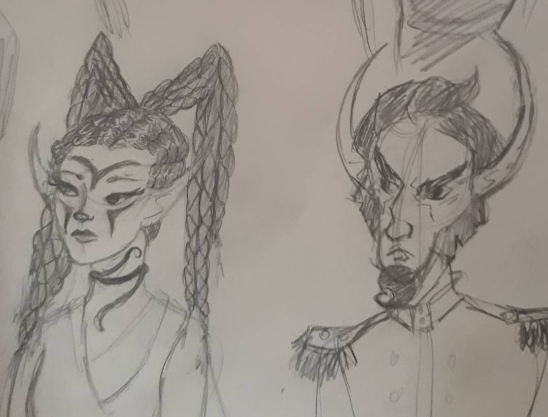 DrawingEskis's tweet photo. Some elves sketches to practice making different faces 🤔

Quelques croquis d'elfes pour m'entraîner à faire des visages différents 🤔

#sketch #drawings #drawing #pencildrawing #crayon #gris #grey #elf #elves #elfe #face #visage #sketchbook https://t.co/ZPfQBCAJ4B
