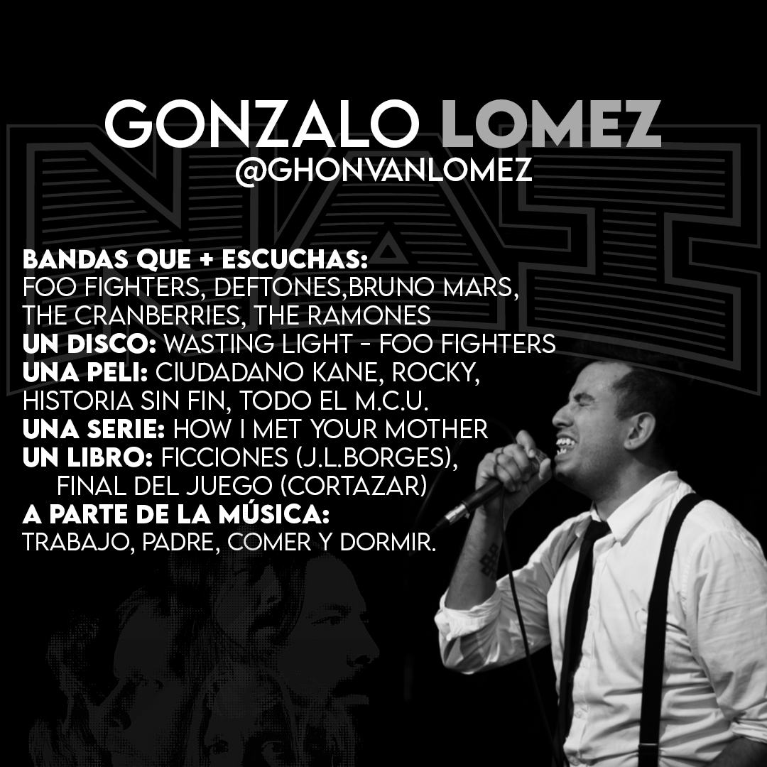 somosnai's tweet photo. Un Nai por dia. Hoy el creador de todo esto. 

Ghön, voz y guitarra. Alguna pregunta para él? https://t.co/GKs9SZnVRi