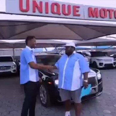 netgists's tweet photo. Happy Birthday to 2019 Big Brother Naija (Pepper Dem Gang) Star, Ike Onyema.

To mark his birthday anniversary today, the Actor and TV Reality Show Star was presented with a new Car by UNIQUE MOTORS (Car Dealers) as their brand Ambassador. https://t.co/rUl5zZ84mL