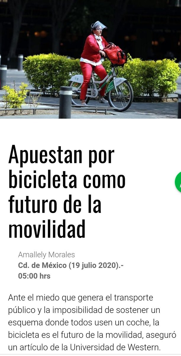 Se los dije 🚴🏻‍♀️❤🙌.