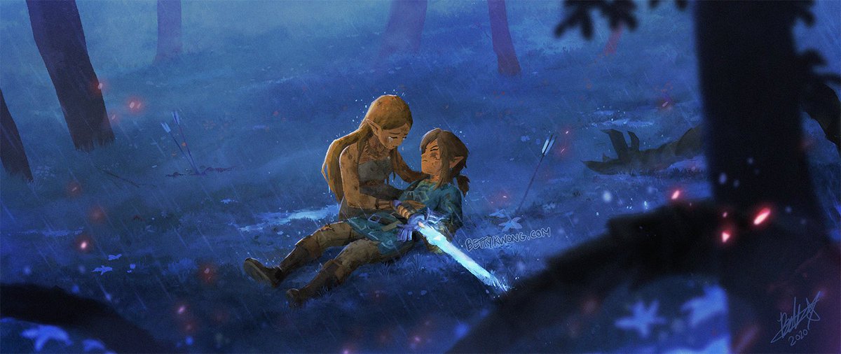Betty_Kwong's tweet photo. Sorrow 🥀
#BreathoftheWild #botw #LegendOfZelda https://t.co/As48dtdu5f