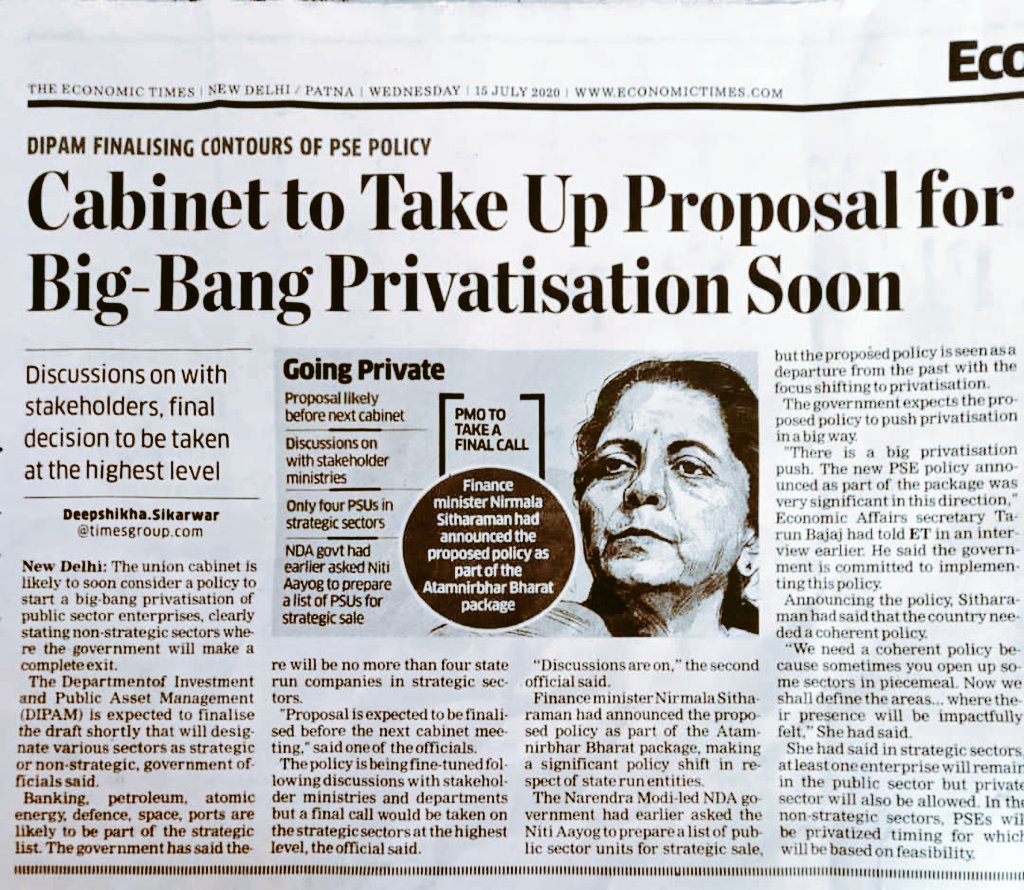 kauratarun's tweet photo. 1969 2020
Reform Disaster
Pro people Pro Capitalists
#SupportPSBs #DefendNationalisation
#AIBEA_RIGHT_PATH https://t.co/SlfYv8z4pr