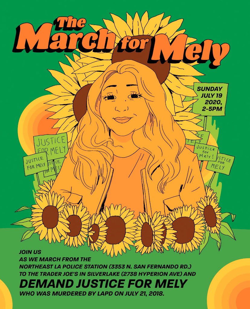 Today! The March for Mely! This is the route we are taking. We are meeting at 3353 N. San Fernando! March starts at 2! <a href="/DocMellyMel/">Melina Abdullah</a> ! <a href="/nithyavraman/">Nithya Raman</a> ! I will most likely be there too!
