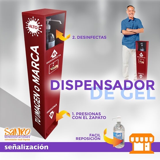 ExpodatoDeporte's tweet photo. Retorne a sus actividades laborales con confianza y #seguridad para sus empleados y clientes. 
Pida su presupuesto para este dispensador de #gel antibacterial, la primera botella viene incluida.
#eventos #locales #oficinas #restaurantes 
https://t.co/IVL52JfYSX 
@rsanro https://t.co/BiMrisKH0N