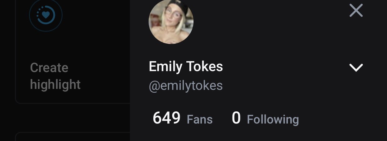 TW Pornstars - 1 pic. EmilyTokes♡. Twitter. My OnlyFans is on sale ~ trying to get back to 7OO