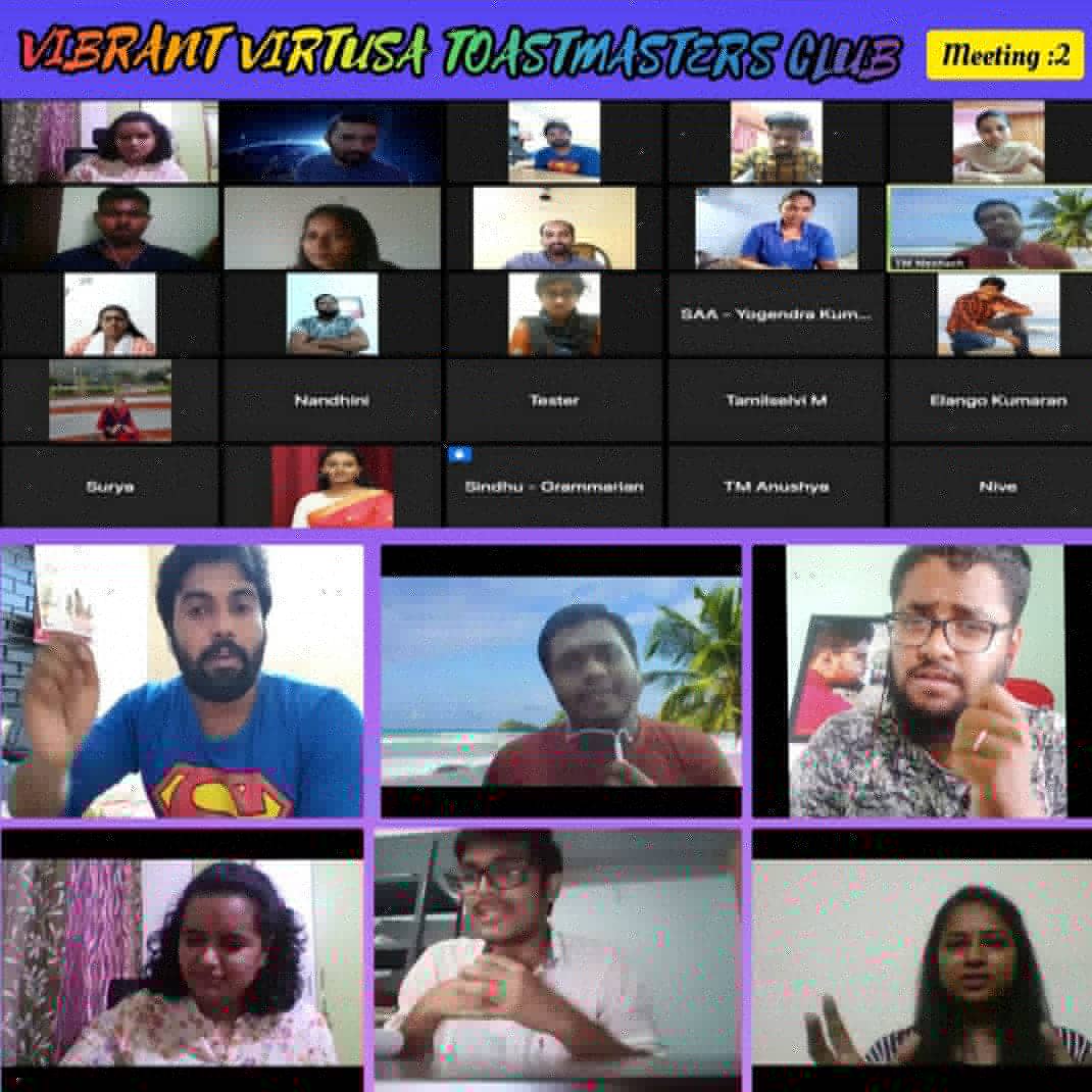 VVTMClub's tweet photo. Hey Everyone !! We are proud to announce that our very first and second meeting was conducted successfully and we are looking forward to conduct the upcoming meetings ! #Toastmasters #vvtm https://t.co/4tSAwmF1Is
