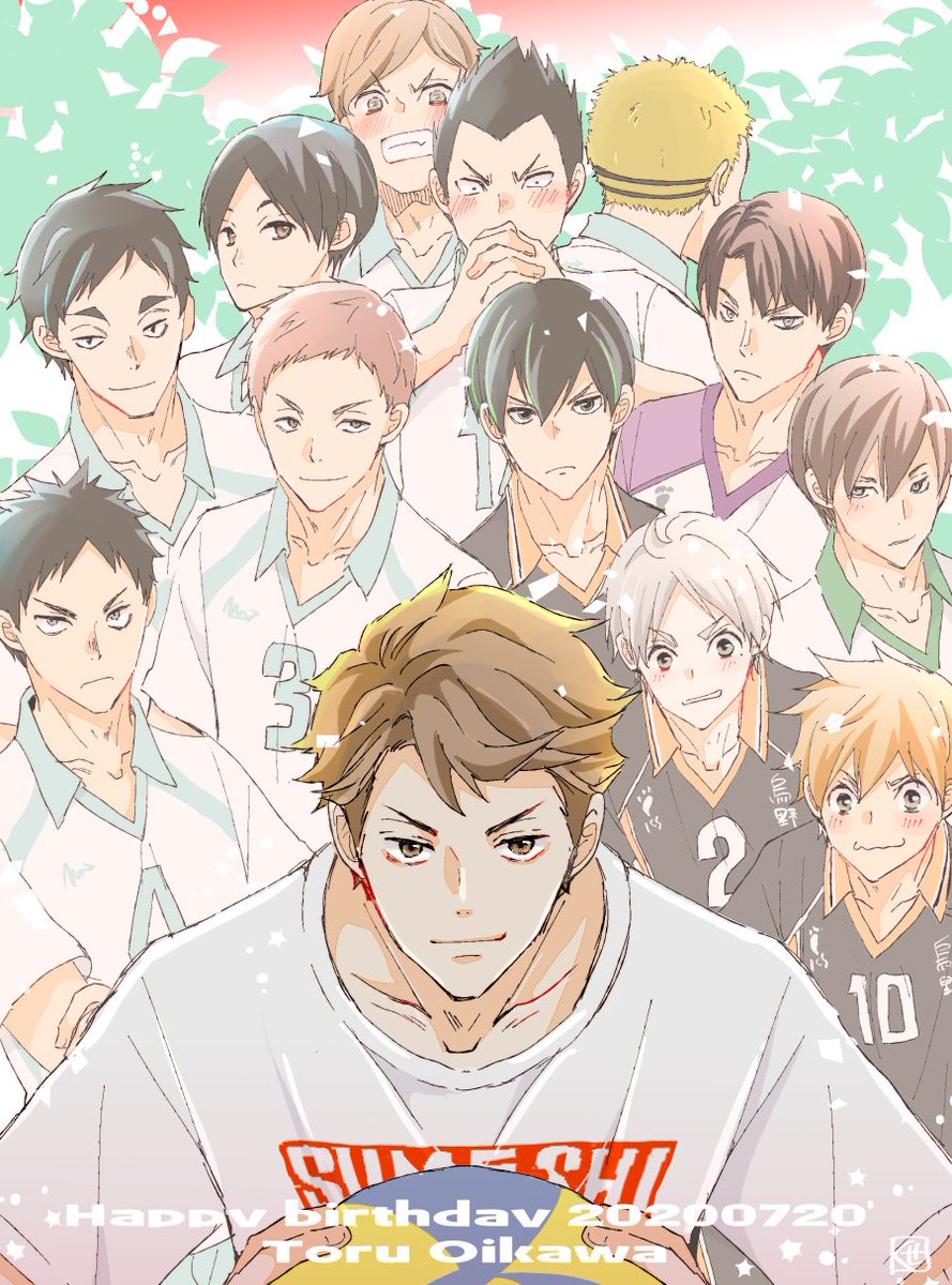 くせ 誕生日おめでとうー 本当に本当に及川徹を知れた人生でよかった存在から生き方まですべて大好き生まれてきてくれてありがとう これからもとてつもなく人間臭く真摯にバレーと向かい合って生きていってください 及川徹生誕祭