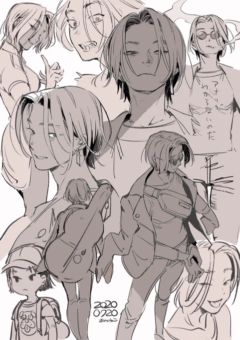 @TRPG_TL セッションをはじめる前とあとにごちゃごちゃ描いてた一楽 