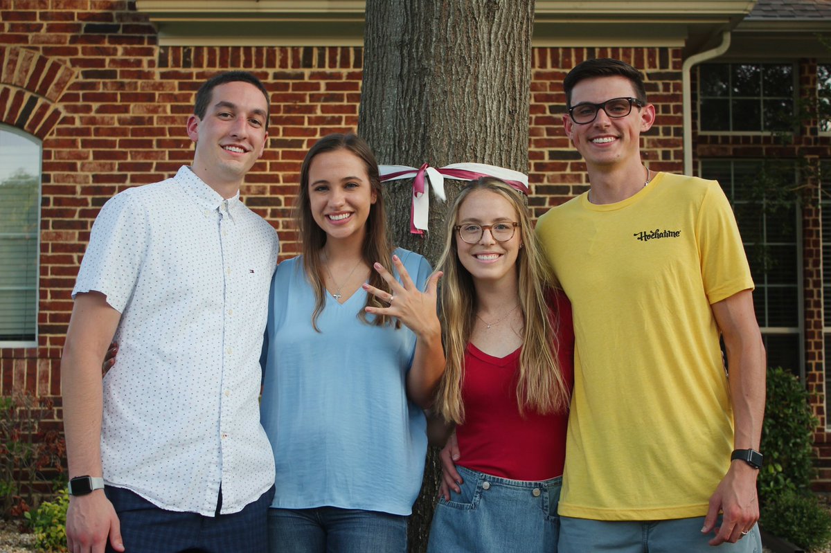 A little late but my two favorite people are ENGAGED!!! So happy for you two!!! 💍 #shesaidyes