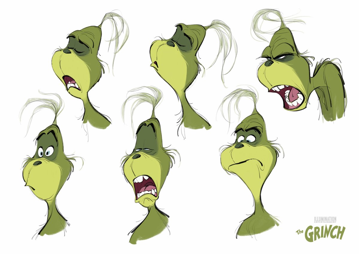 thinking about some concept art for illumination grinch.