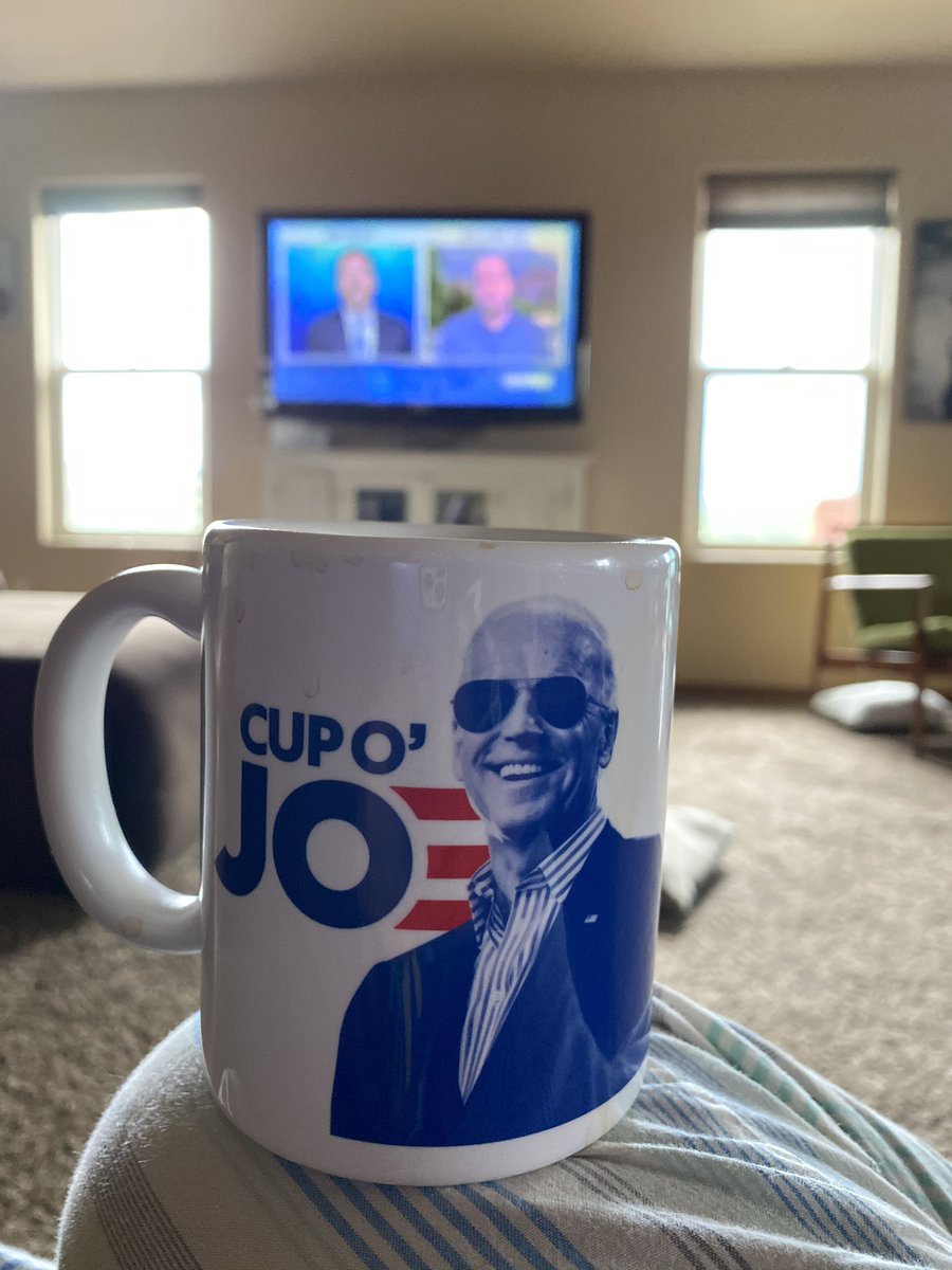 chaltertop's tweet photo. Having a cup of joe and watching @MeetThePress If it’s Sunday... #COVID19 #weneedtesting https://t.co/RNiOfWGAUs