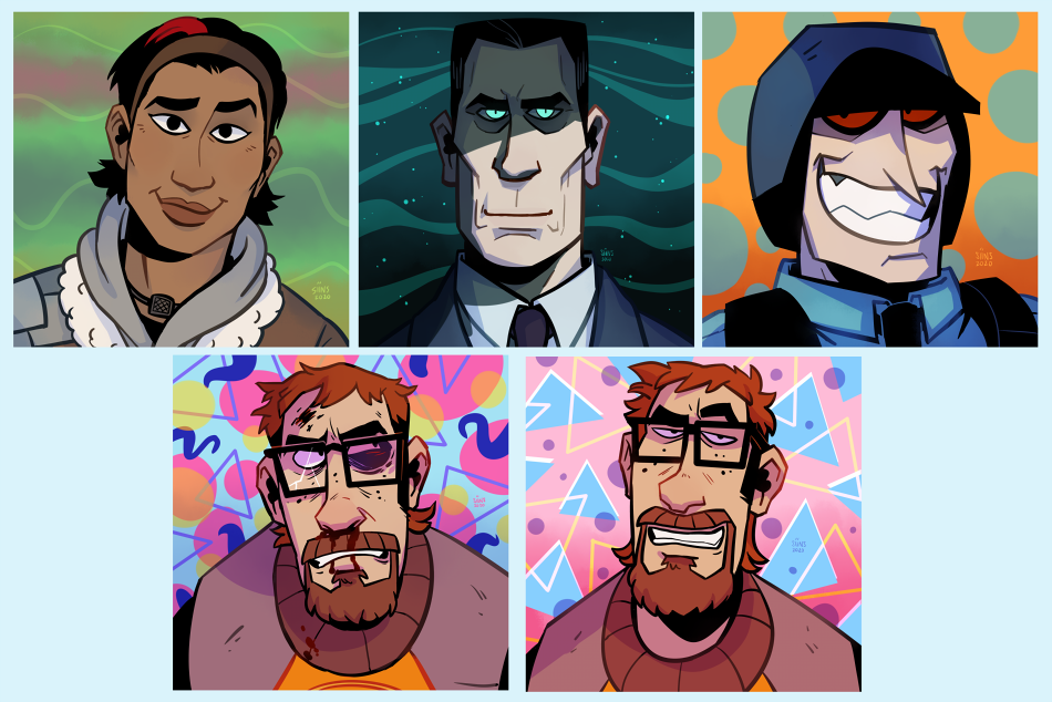 and here's icons which have.. a theme.. kind of.. :^) 