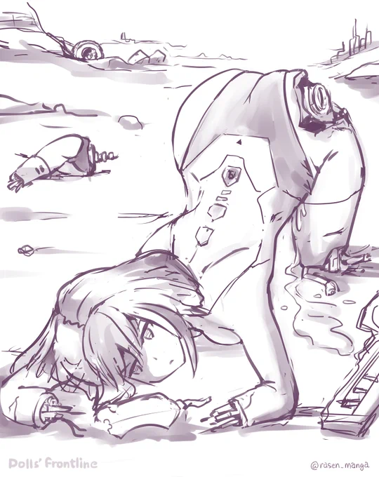 戦場の鉄血兵
(rkgk)

#少女前線 #ドールズフロントライン #メカバレ 