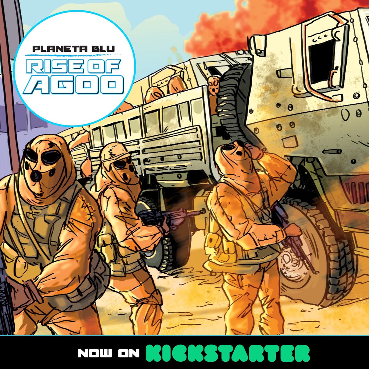 BluPlaneta's tweet photo. Help us get to 60 backers on Kickstarter today!! Link in bio continue the love.โค๏ธ๐๐
#planetabluriseofagoo #yagraphicnovel #Kickstarter #temblessed #mikelariccia #blackheroesmatter #afrofuturism #comics #wecanbeheroes #epicadventure #teensuperheroes
โฆ@temblessedโฉ https://t.co/1us5K002RL
