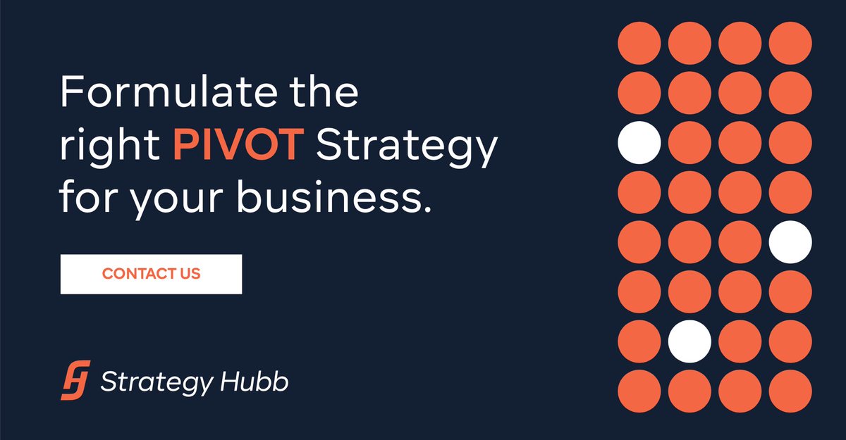RyanBabbage's tweet image. Australian companies are not immune to failure even though we are fortunate enough to have the support of strong government leadership through adversity. However, we can assist. #pivotstrategies #adapt #restructure #evolve #businessstrategy #pivots #innovate #strategy_hubb