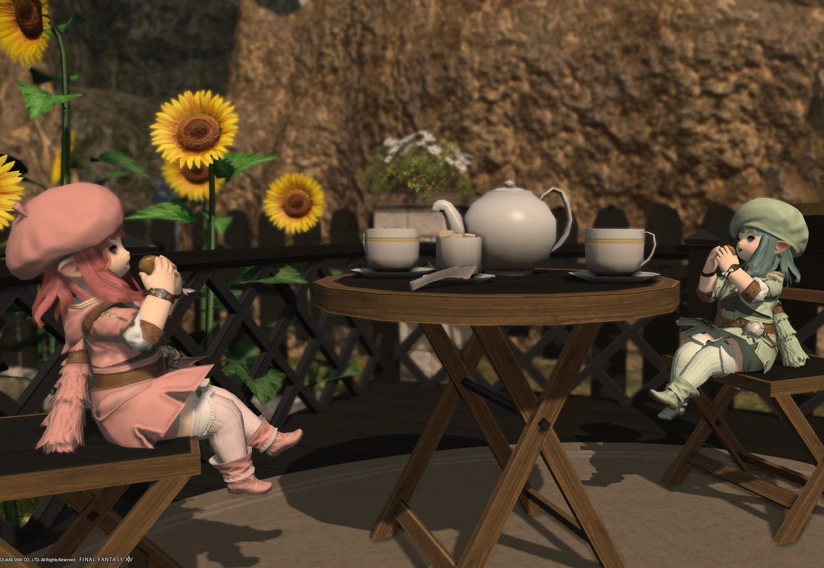 Nomming 🍞 with Strawberry Smoothie
#FFXIV #FFXIVShadowbringers #FFXIVUnicorn