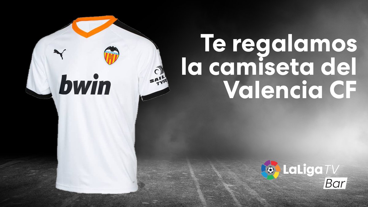 🎁 REGALO 🎁

🤩 ¿Quieres ganar la camiseta oficial del <a href="/valenciacf/">Valencia CF</a>? 

📝 Requisitos:

🔁 Haz RT

❤️ Sigue a @laligatvbar 

💚 Sigue a <a href="/futbar/">Futbar</a>  

🏅 Un ganador

💪🏻 #SalimosARemontar