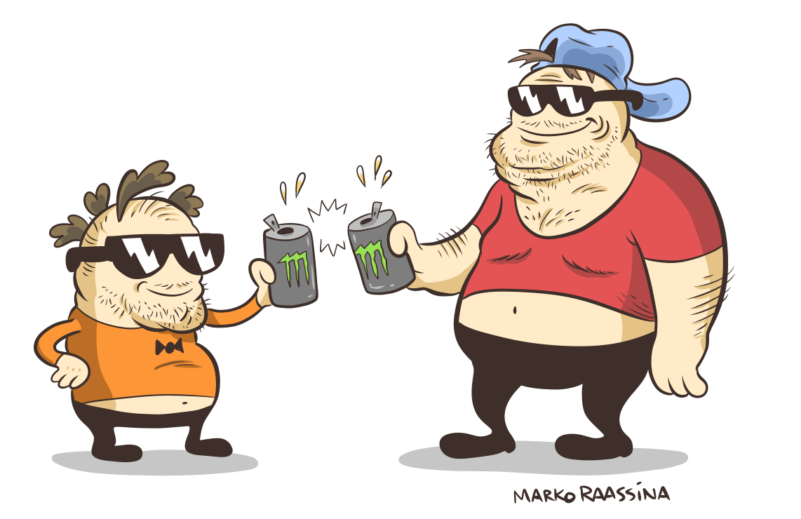 I turned 30 today, so here's Nerd and Jock as 30yo boomers.