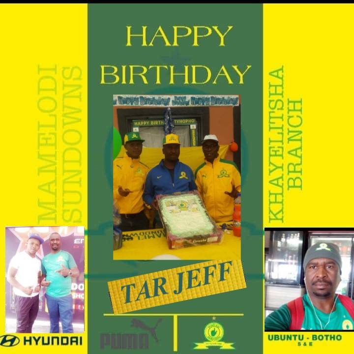 Khaltsha_Downs's tweet photo. ๐จBIRTHDAY ALERT ๐จ
Happy Birthday to our branch Chairperson
๐๐ธโ ๐๐ผ๐ฝ๐ฝ ๐๐๐โฃ
โฃ
#Sundowns #KhayelitshaBranch #ForverYellow https://t.co/AyME3n6Wbe