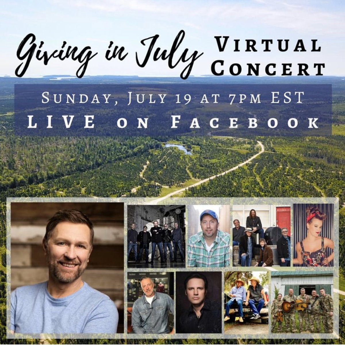 darrylworley's tweet photo. The #GivingInJuly Virtual Concert is tonight at 7pm EST - the event is free and can be found right here https://t.co/rm8AslI7B0 @markwillsmusic @bellamy_brothers and more!! Thanks @nashvillemusicloft @Lindsaylawler for hosting me and my band to perform my part tonight! https://t.co/P7jFZ2xlH9