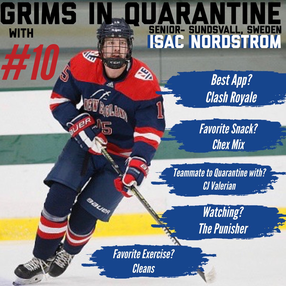 Let’s slide on over to Sweden to see what Sr. Isac Nordstrom has been up to!
