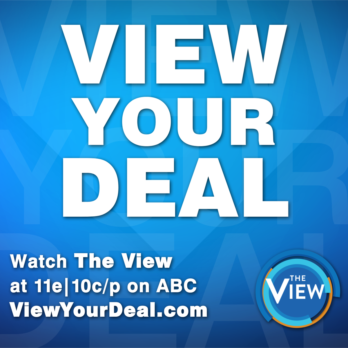 eatblum's tweet photo. Be sure to tune in Tomorrow (Monday 7/20)! We're so excited to be a part of @ViewYourDeal. https://t.co/90E1dD0Ldl